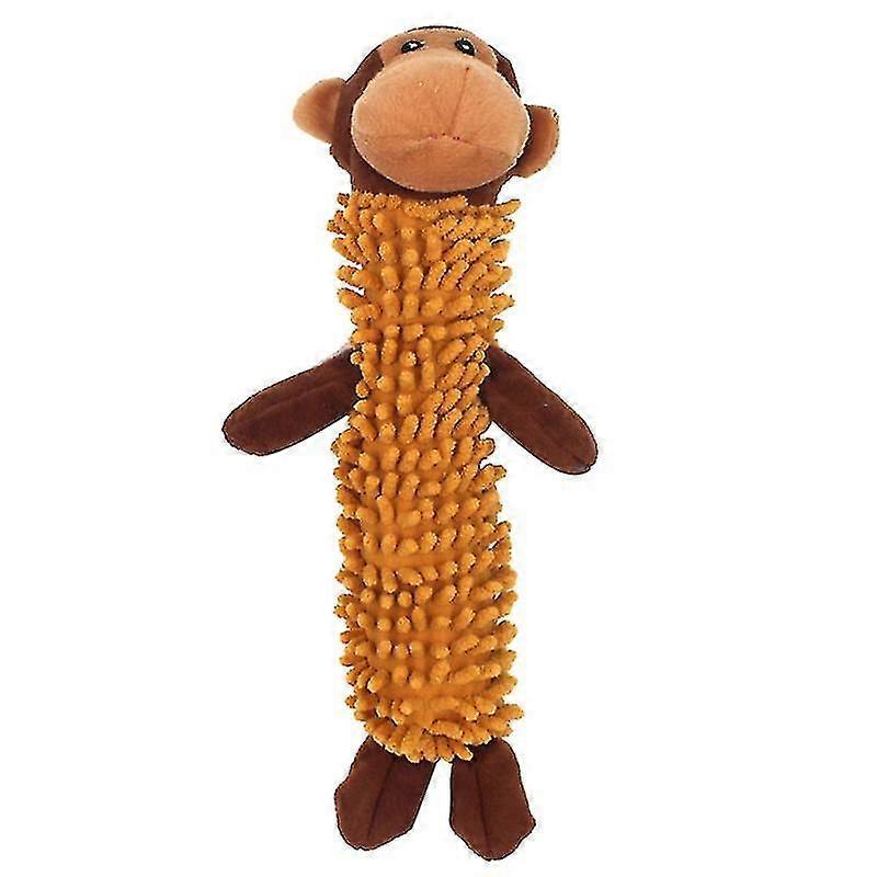 ぬいぐるみきしむ犬のおもちゃ、愛らしい、インタラクティブなペットの遊び道具で何時間も楽しめます