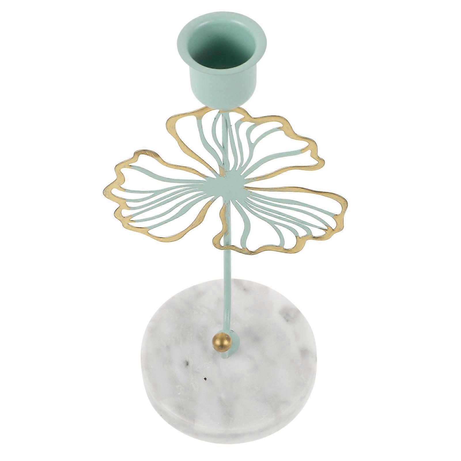 Candlestick Holders Table Candles Centrepiece Atmosphere Creation Wedding Scene Elegant Decor Rust-Resistant Material 1Pack