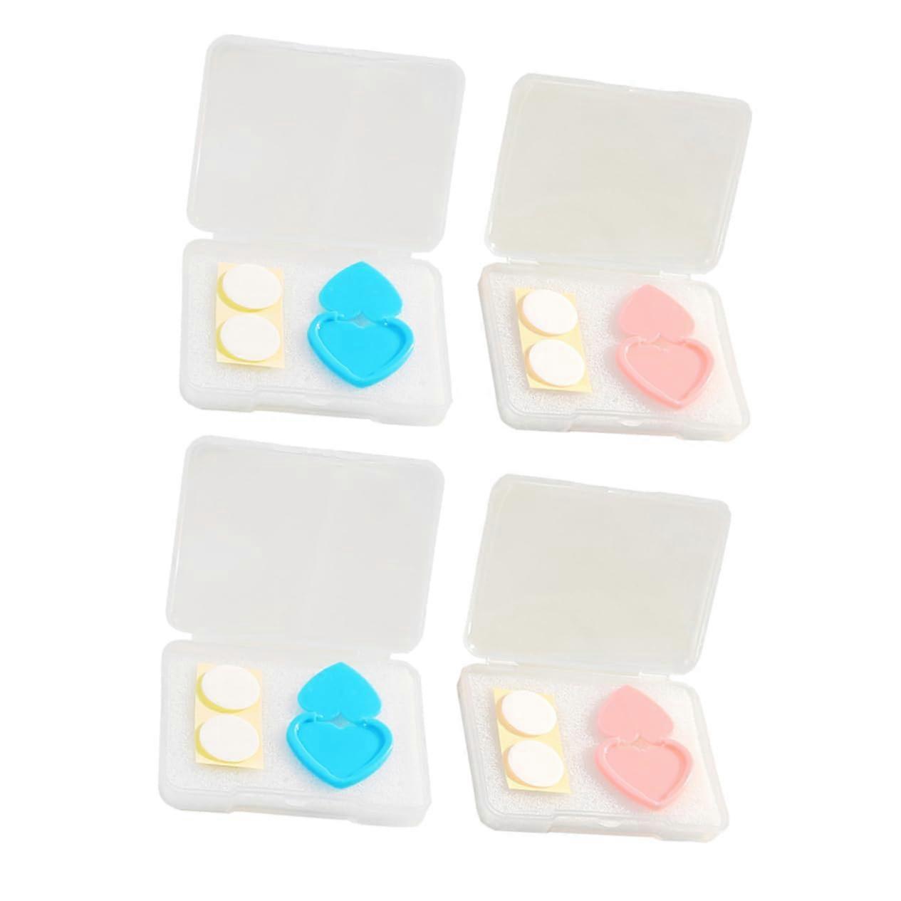 4 A3/A4 Heart-Shaped Drawing Board Protective Sheets, 4-Pack, Durable and Stable, Fits Standard Sizes