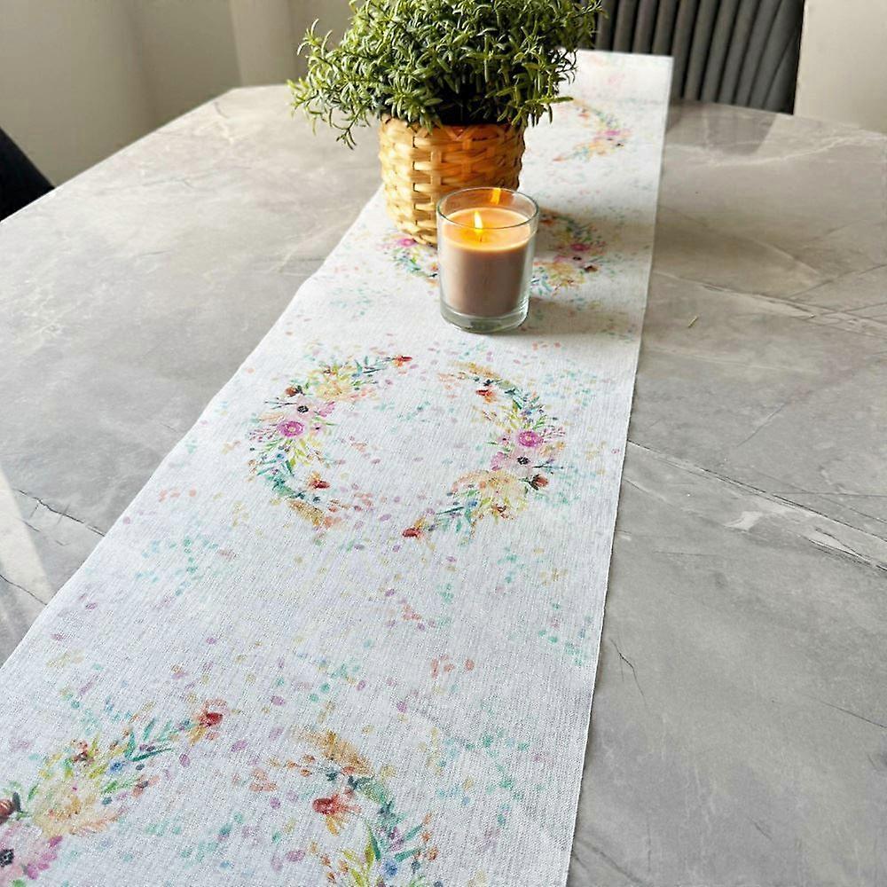 Spring Floral Table Runner