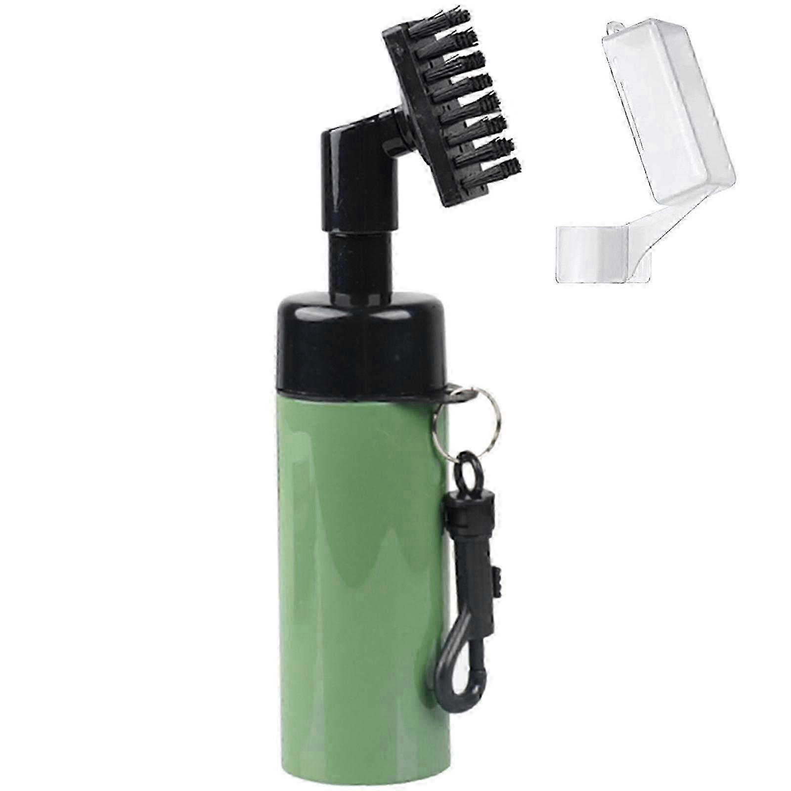 2-in-1 Golf Club Brush and Groove Cleaner Kit with Detachable Spray Bottle