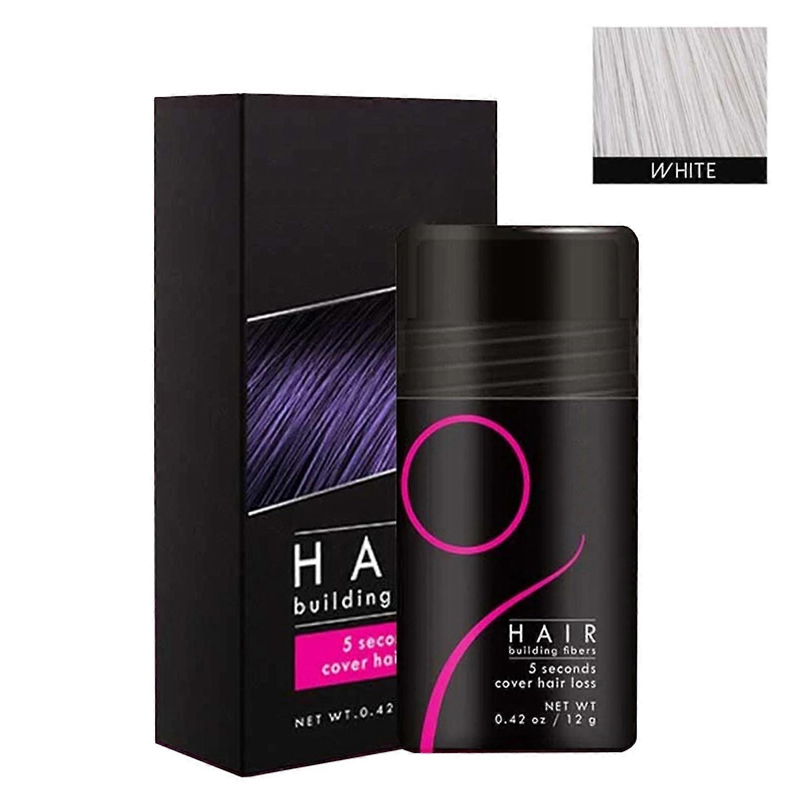 FluffUp Secret Hair Fiber Powder for Any Color Hair 5 Sencods Cover Up Long lasting with Natural Look Dating Accessory