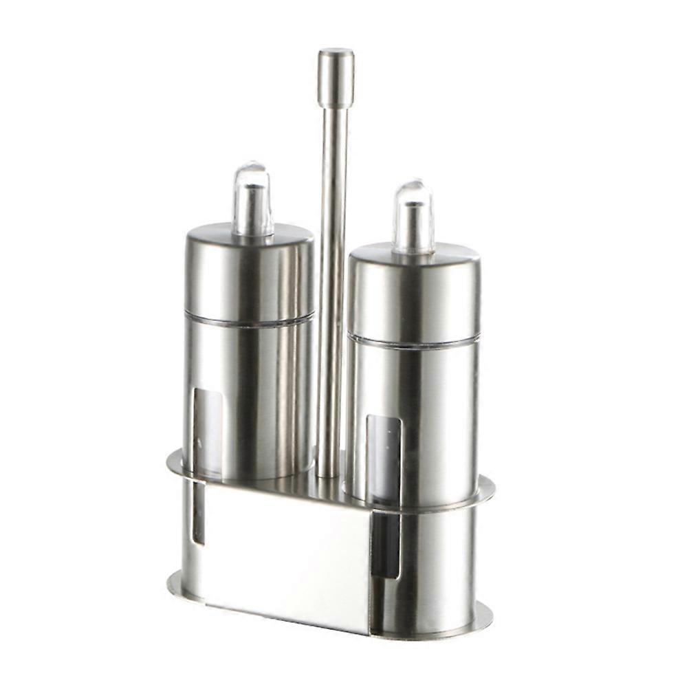 Soy Bottle Kitchen Use Cooking Enthusiasts Glass 16 x 11 x 5 cm Seasoning Container 2-Piece Set