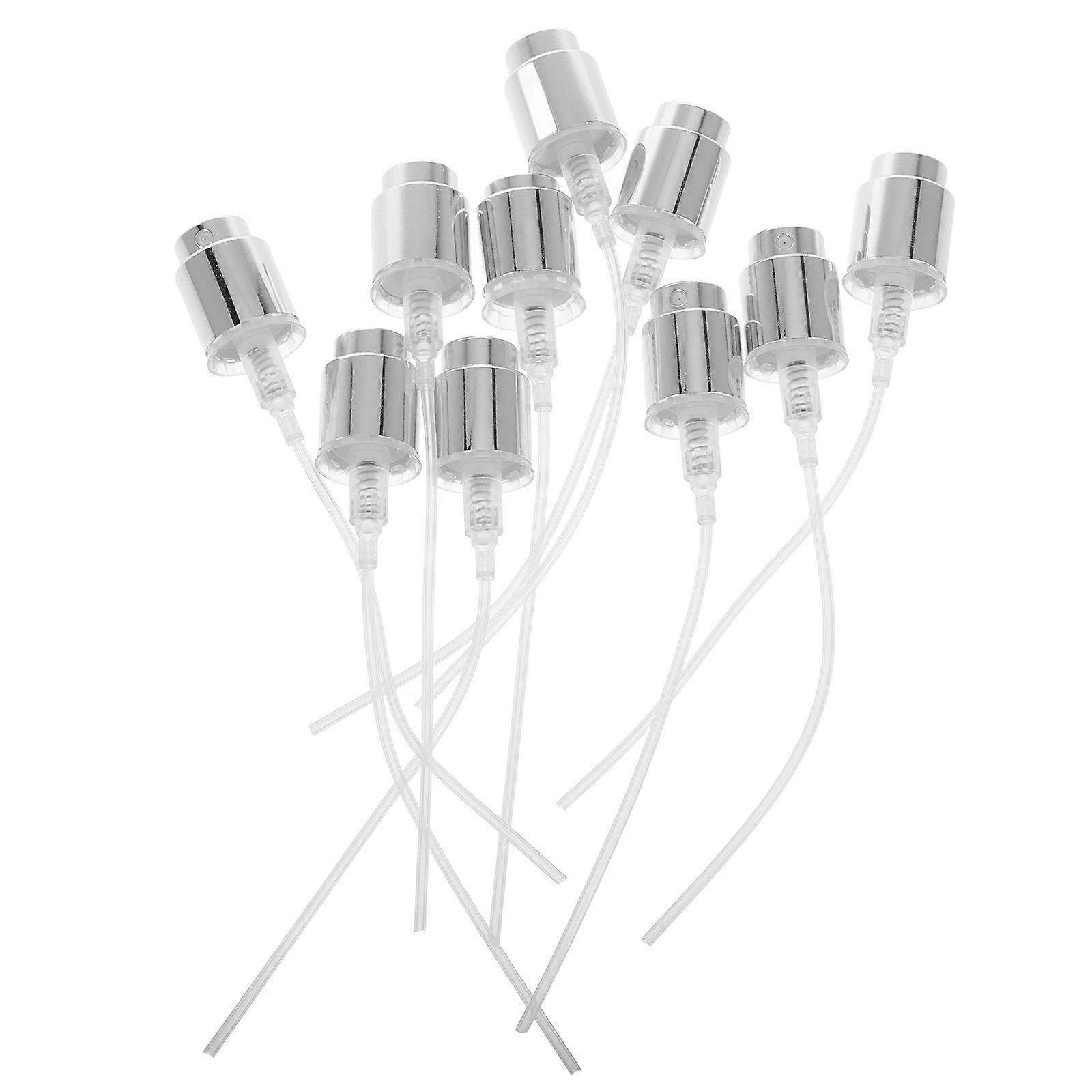 Elegant 1 Set Perfume Atomizer Nozzle Pump Spray Bottle Caps for Custom DIY Perfume Creation, User Friendly Press Pump Design with Stylish Edge for