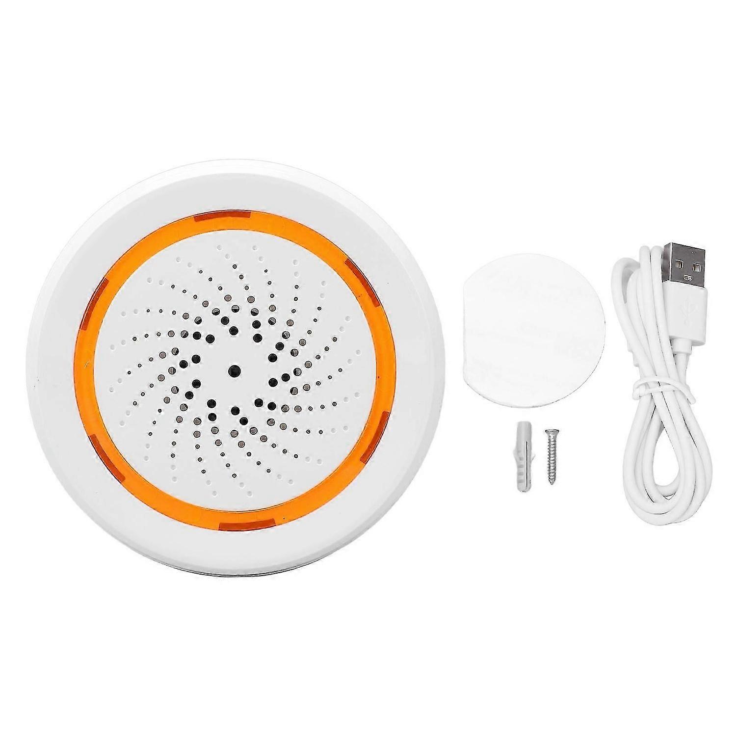 Smart Sound and Light Alarm 2.4GHZ Wireless APP Remote Control Siren Alarm for Household For ZigBee Type