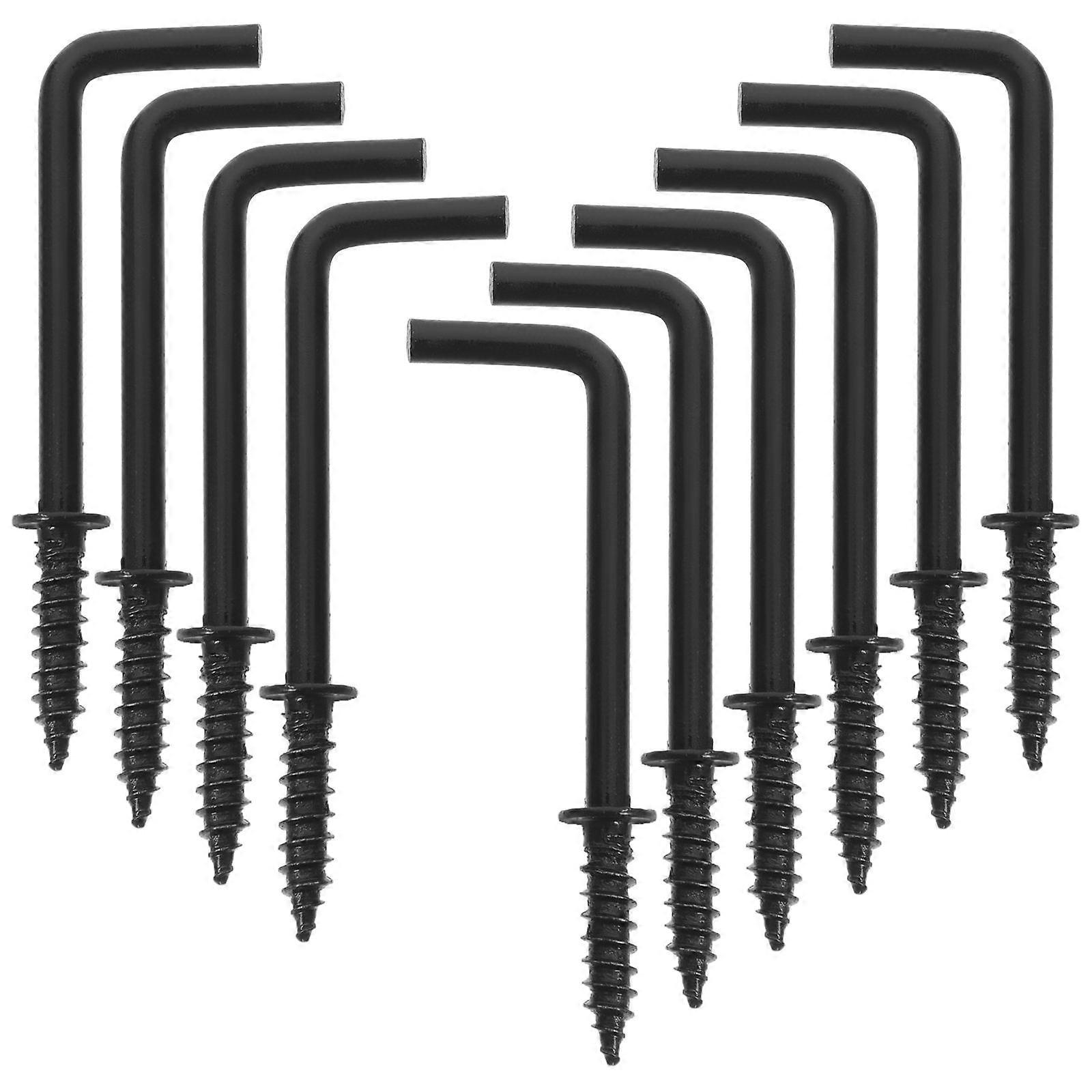 Self Tapping Shaped Screw Hooks for Wall Hanging Jewelry, Picture Frames & Decorative Items – Easy Installation & Secure Fixing (100pcs)