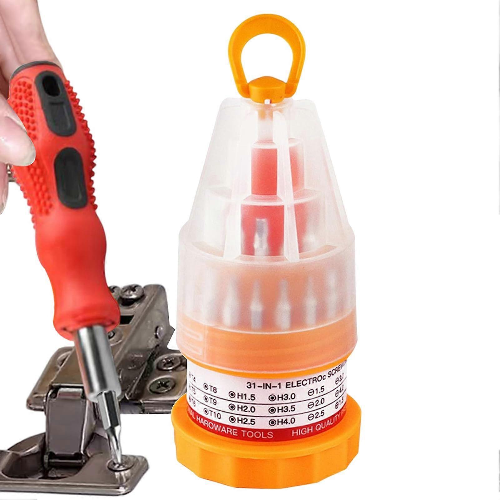 Precision Screwdriver Set, Multifunctional  Tool Kit  Reusable  Materials and Accessories for Everyday Use