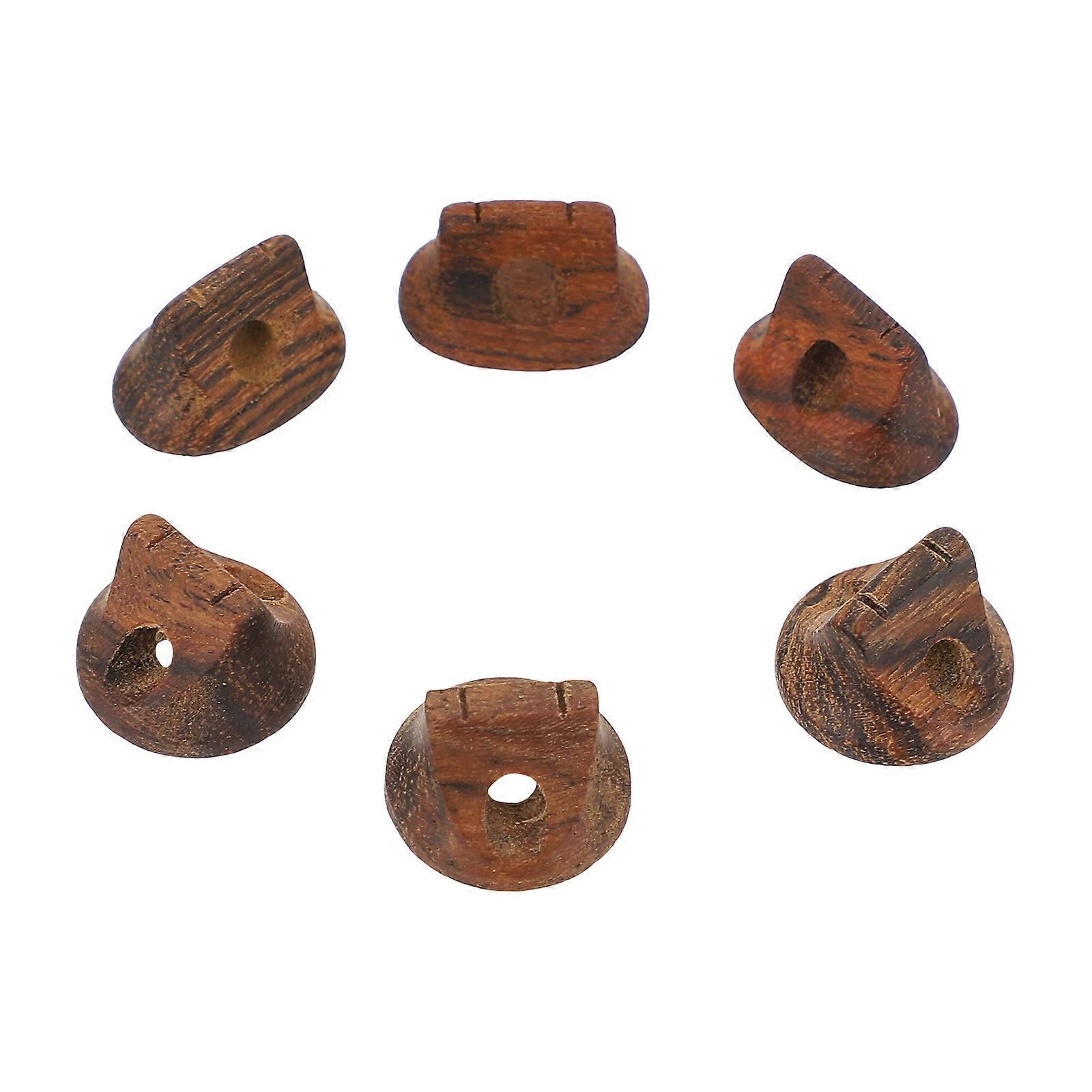 Chinese Erhu Instrument Synthetic Material Replacement Parts For Erhu Playing Assorted Color 6Pcs