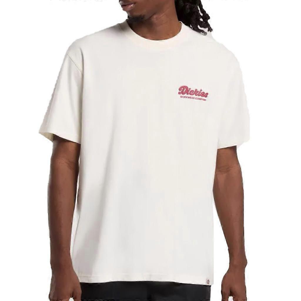 Dickies Lewistown Ss Tee Egret Trička
