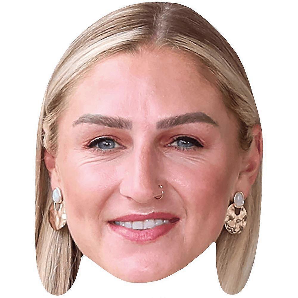 Laura Coombs (Smile) Celebrity Mask, Flat Card Face