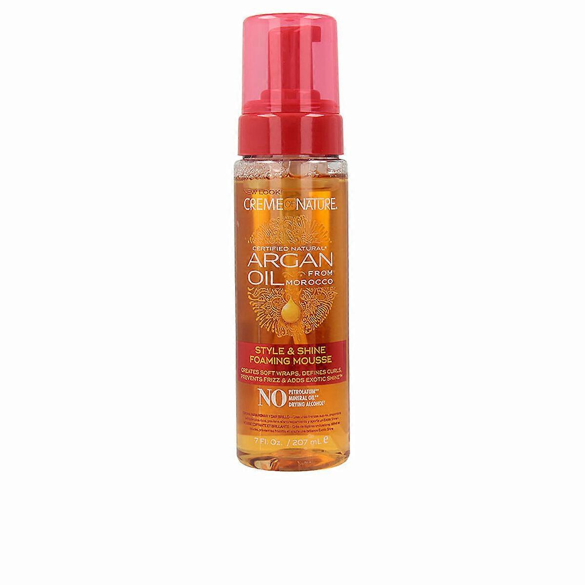 Fixing Mousse Creme Of Nature ARGAN OIL 207 ml