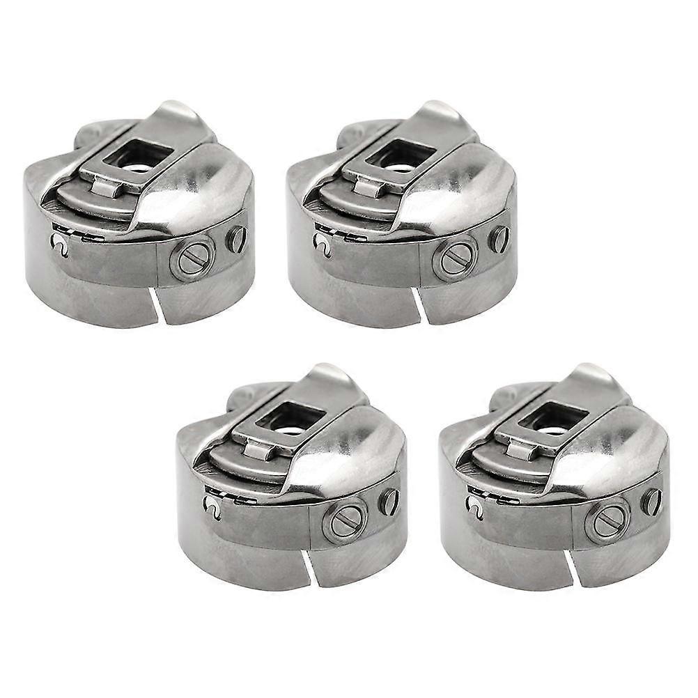 Sewing Machine Bobbin Case for Sewing 4Pcs Metal Household Replacement Cases
