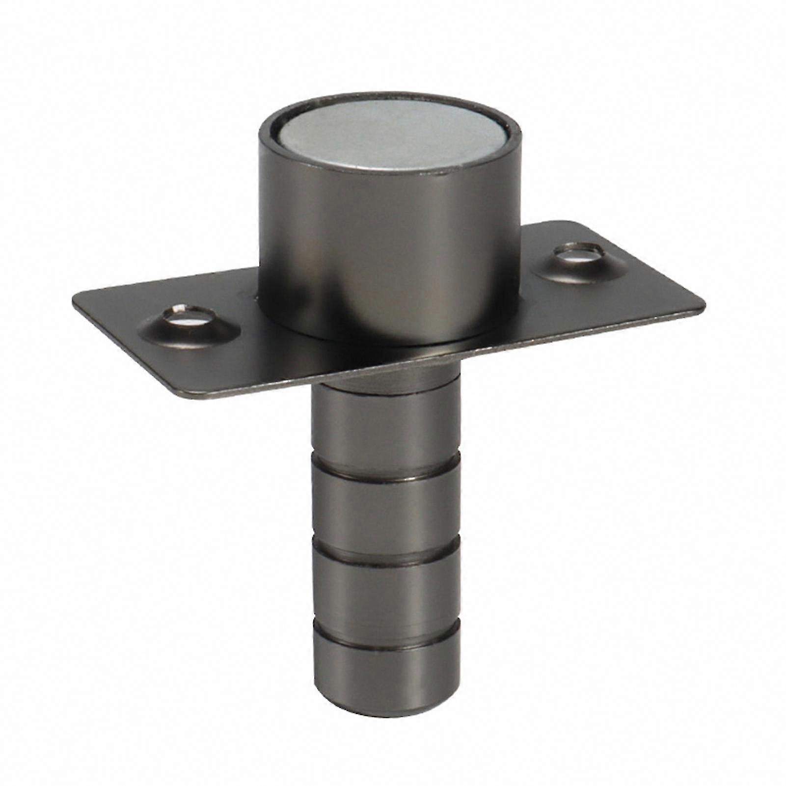 Self-Locking Magnetic Floor Catch with 15mm Suction Head for Door Holders