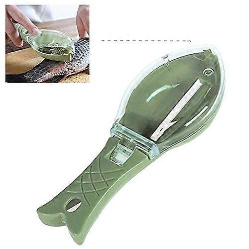 Fish Skin Brush With Knife Device 16 Cm Integrated Scale Scraper And Peeler For Cleaning