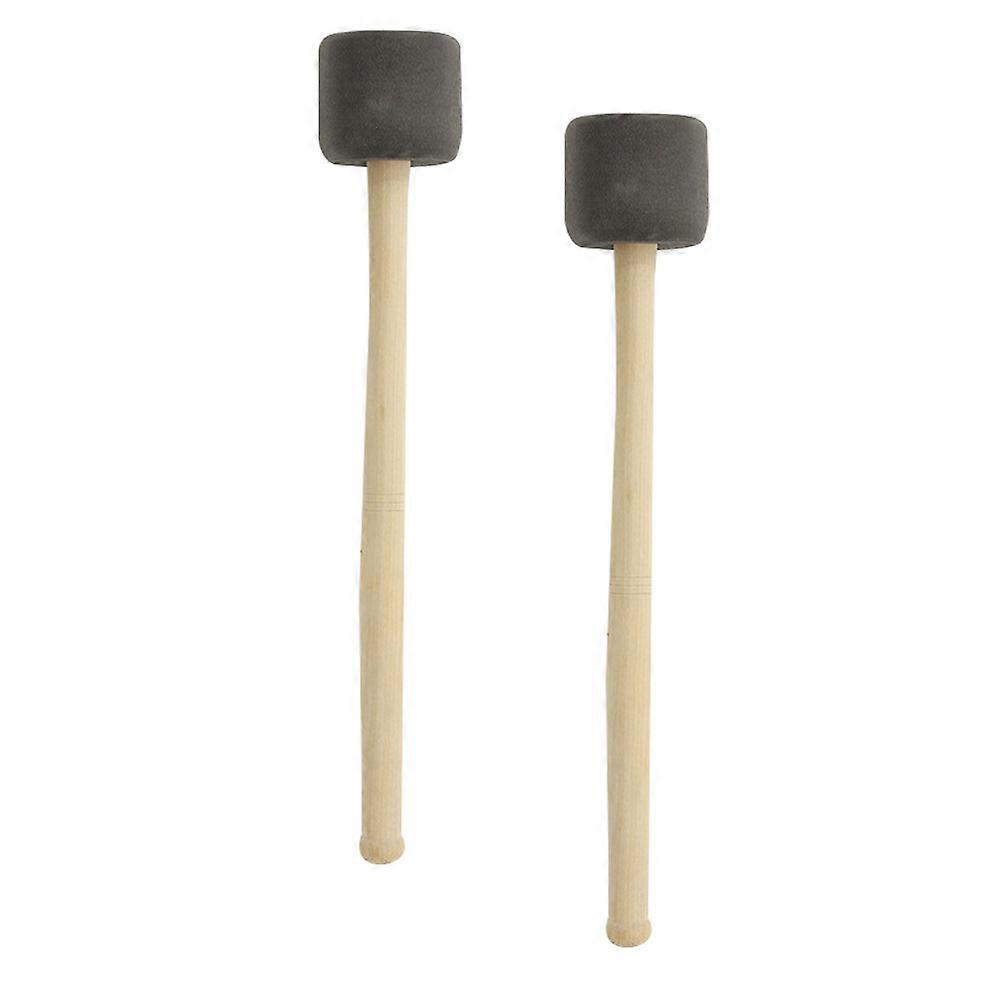 2pcs Bass Drum Mallets with Handles – Durable Percussion Accessories for Enhanced Rhythm and