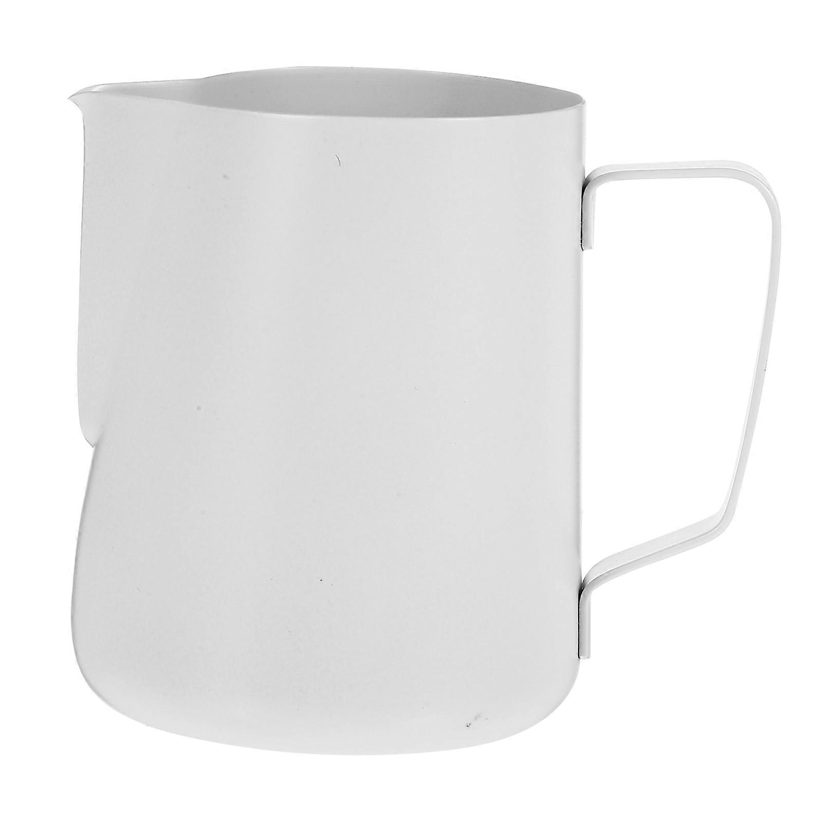 Latte Pitcher Stainless Steel Frothing Pitcher Home Use 600ml Anti-Rust 1Pack
