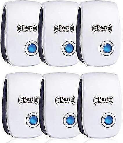 6pcs Mosquito Repellent - Blue Light - US Plug
