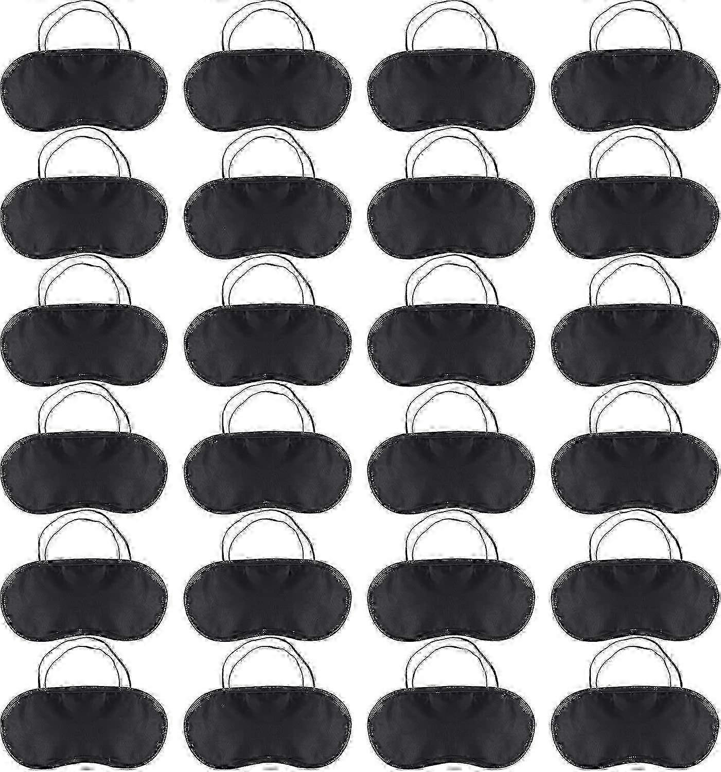 24 Pack Sleep Eye Mask Shade Cover, Soft Blindfold Travel Sleep Cover Comfortable