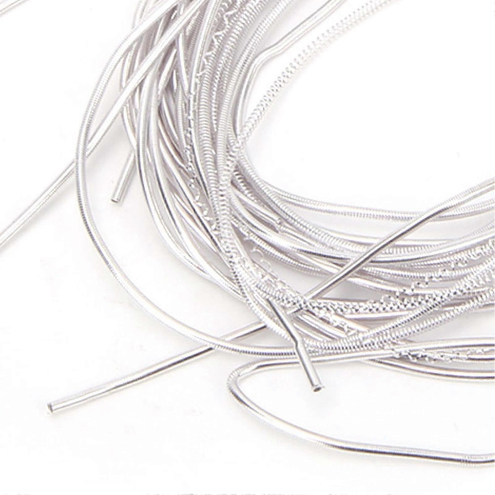 Embroidery Thread Copper Wire Sewing Stitching Gloss 1.5mm Dia. Manual DIY String