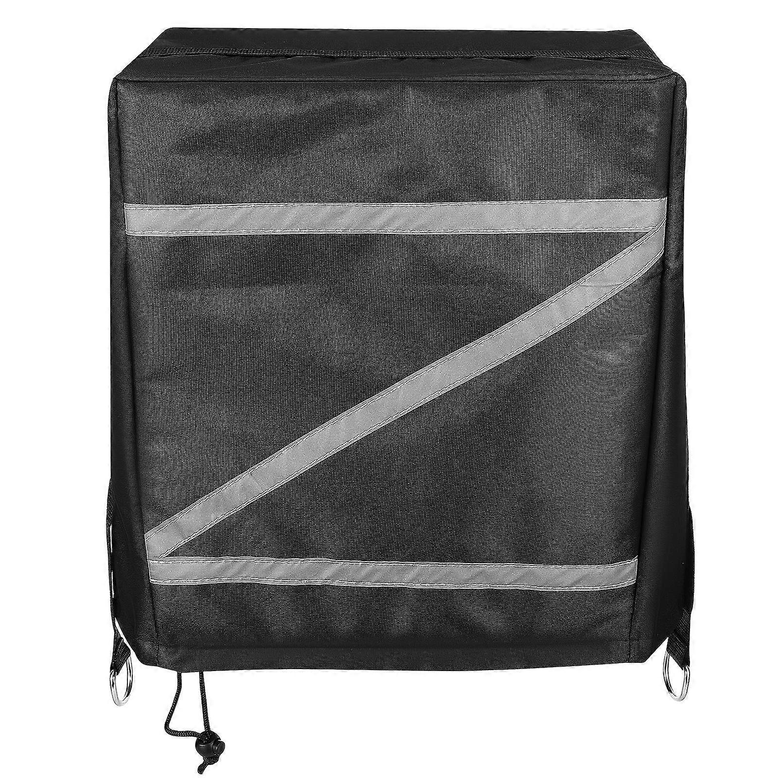 Black Protective Cover for Car Use Made from 600D Oxford Fabric Strong and Durable Portable Storage