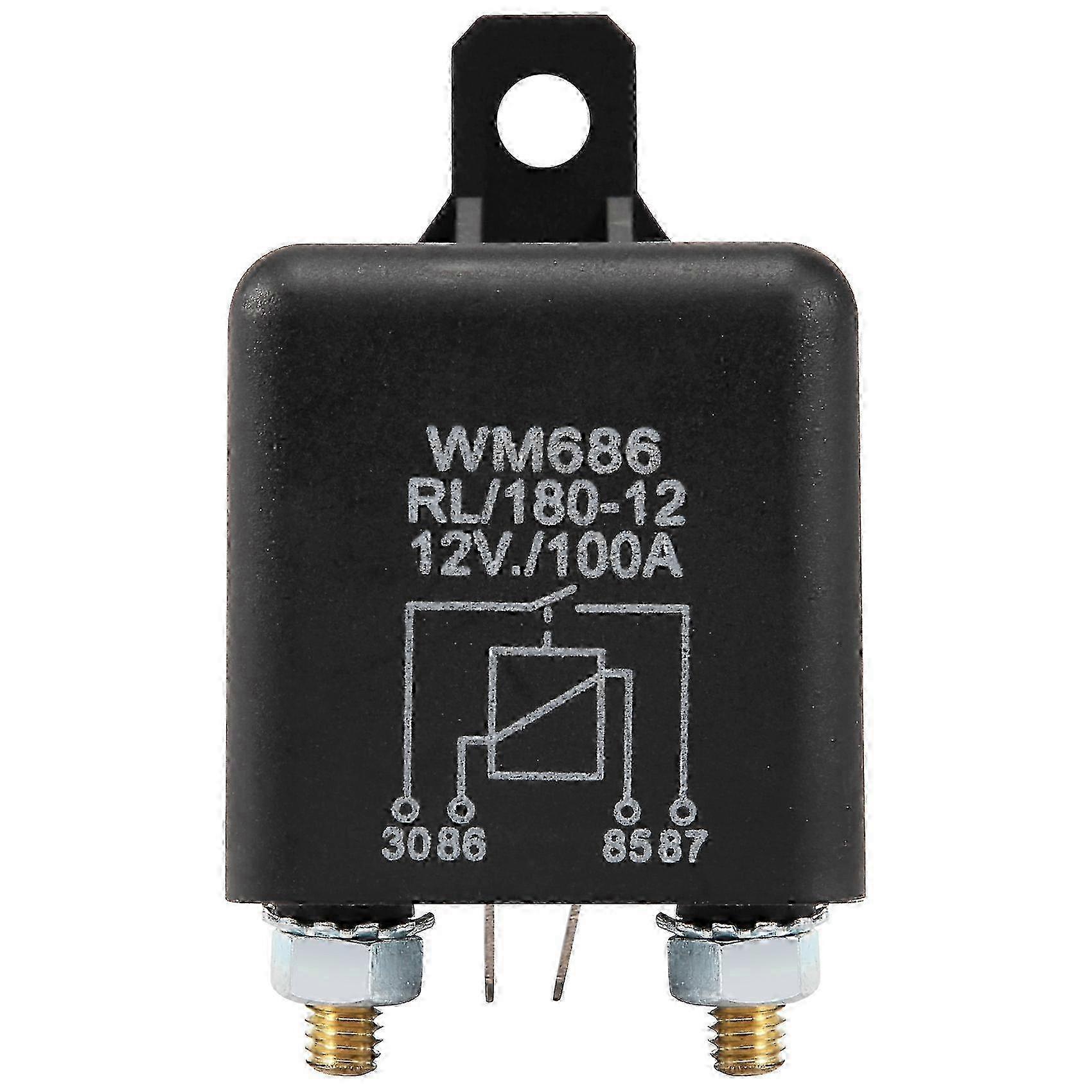 Split charge relay for boat van with 12V 100Amp rating
