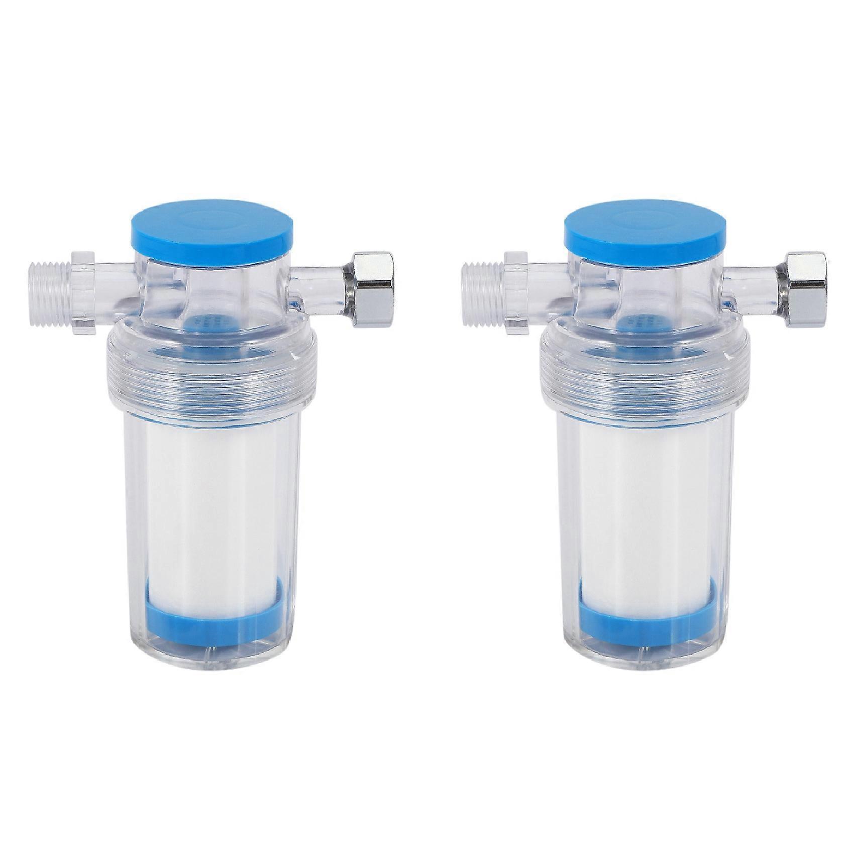 2X Household To Impurity Rust Sediment Washing Machine Water Heater Shower Shower Water Filter Front