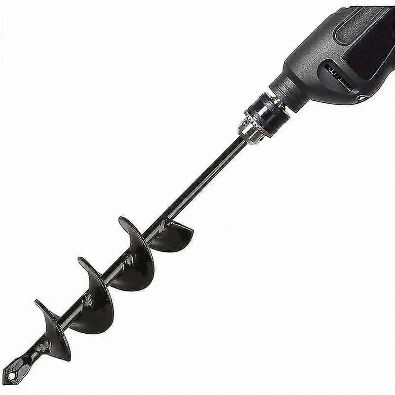 Garden Auger Drill Bit - 422cm Planting Tool for Flowers, Trees & Shrubs