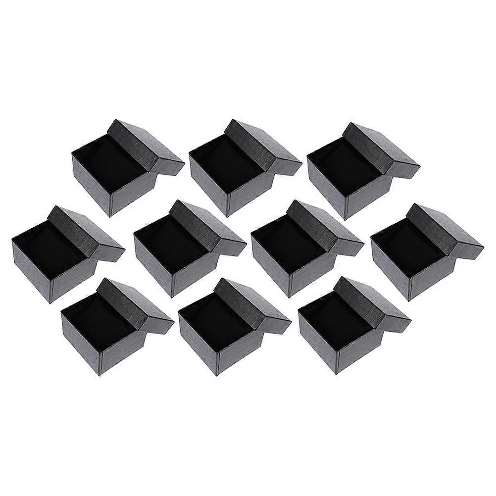 10pcs Jewelry Boxes for Watch Bracelets Storage Compact Lightweight Portable Display