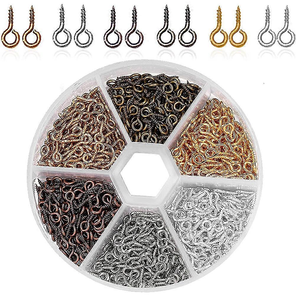 Heavy Duty Screw for DIY Multi Color Alloy Material 600pcs with Storage Box