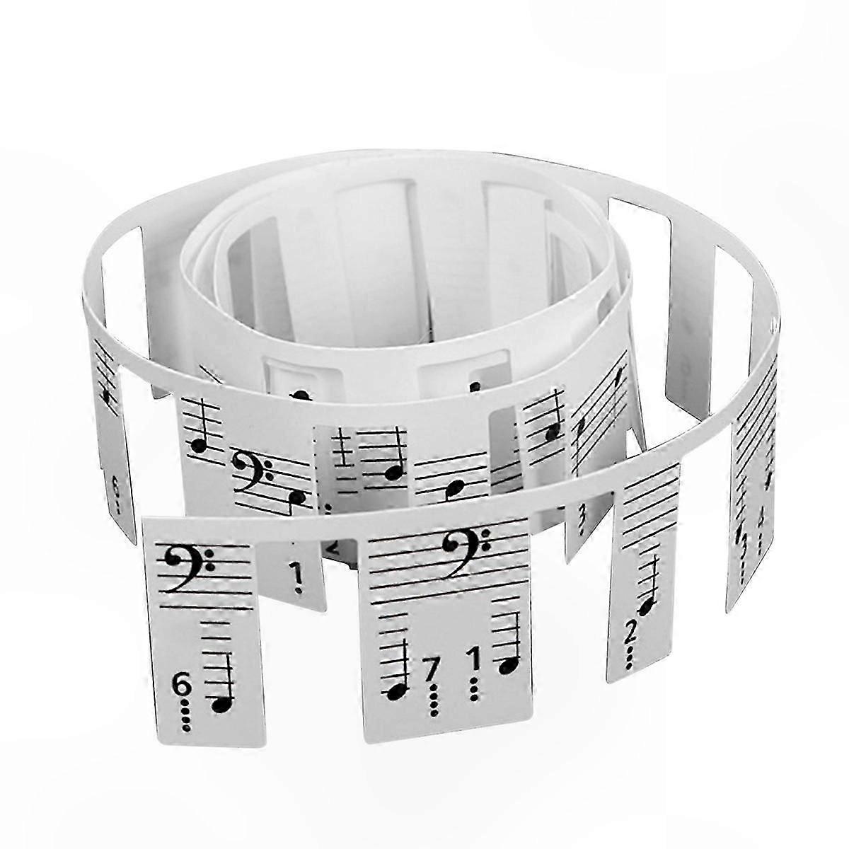 Beginner Piano Notes Reference Guide with Removable 61-Key Labels