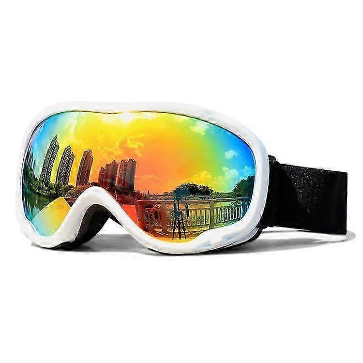 Ski goggles OTG anti-fog snow goggles anti-ultraviolet ski goggles for men and women, adults and teenagers