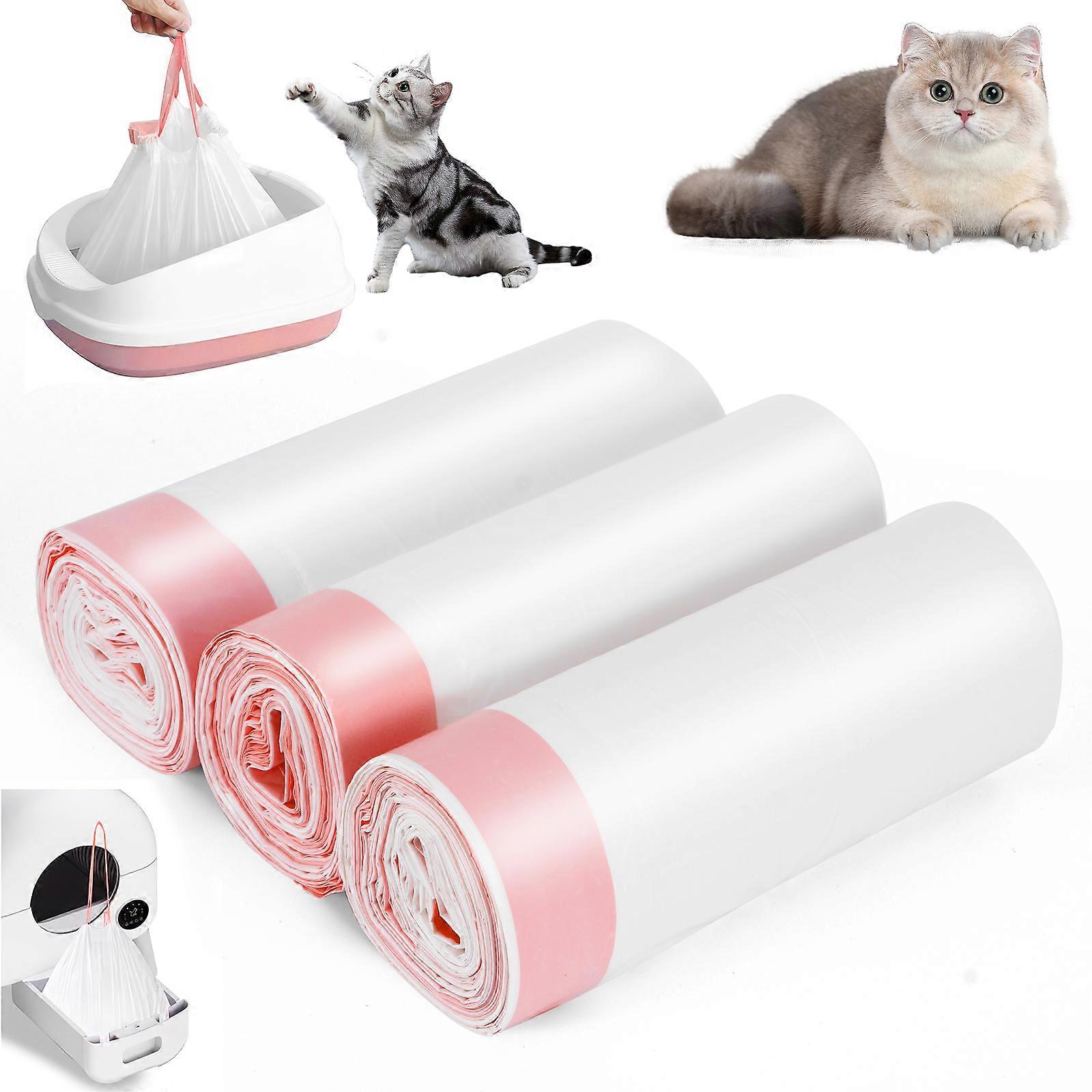 Drawstring Cat Litter Box Cleaning Bags - 94*45cm  (30pcs)