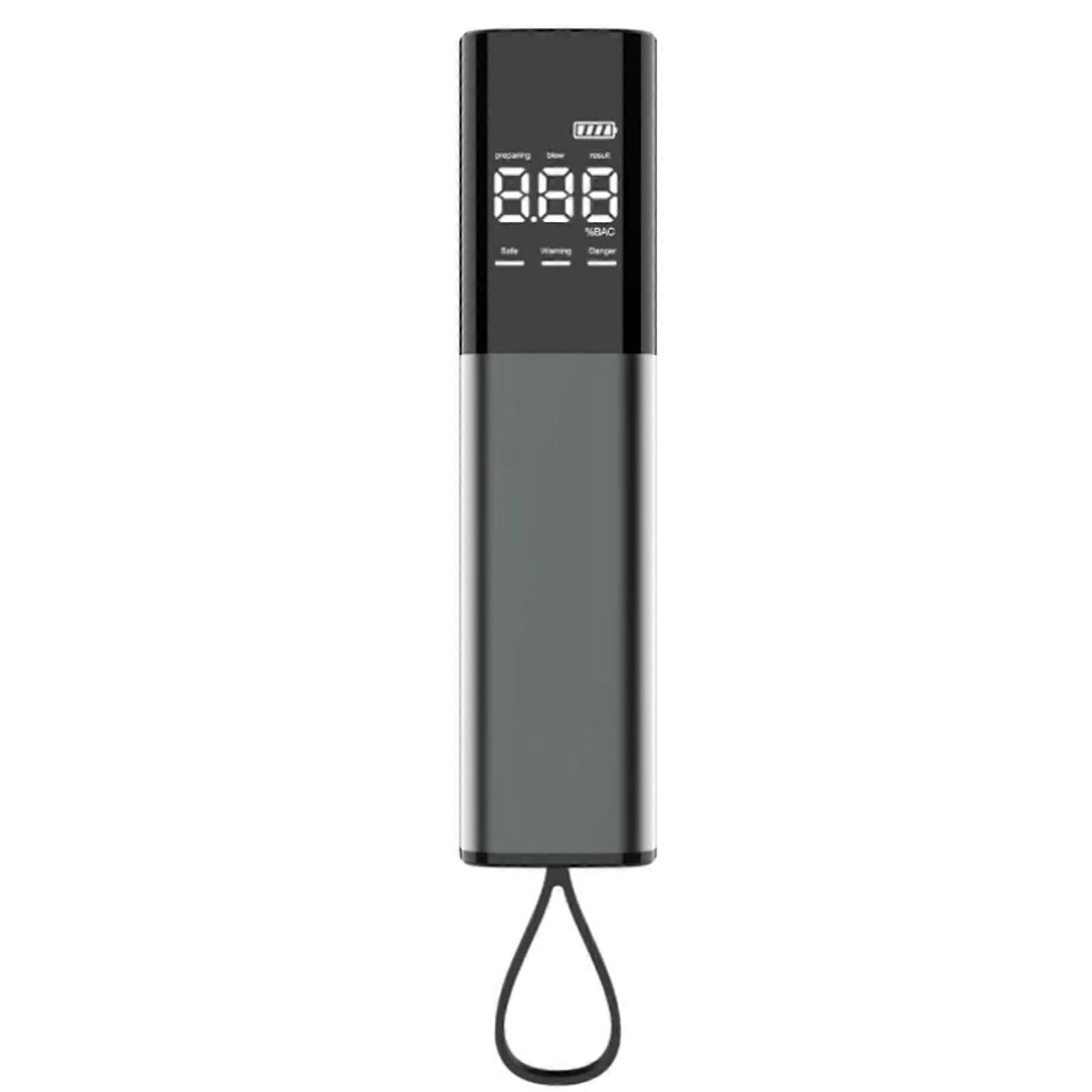 Accuracy Breath Alcohol Analysis Detector with Backlit LCD Indicator Screen for Safety