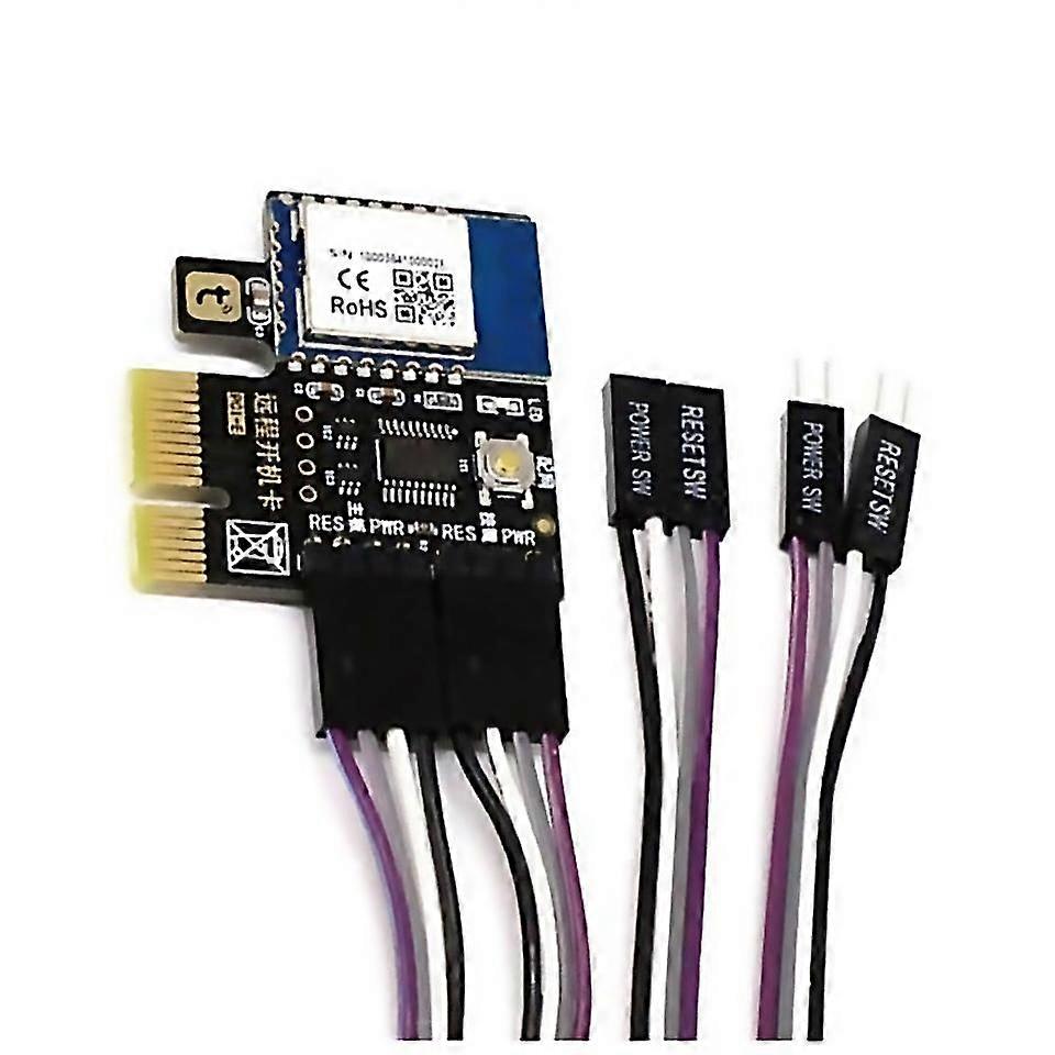 A3 Tuya Wifi Pc Power Switch Desktop Computer Remote Boot Startup Card Telecommuting Pice Mini Card