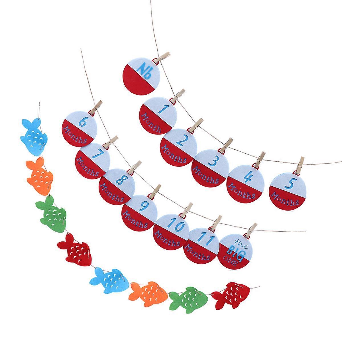 Photo Banner 2Pcs Assorted Color with Reuse for Party Decoration