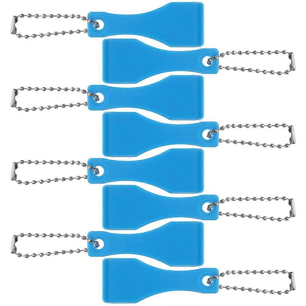 Multi-Purpose Ticket Scratcher Tool for Tickets and Households Made of Sturdy Blue Plastic in 20Pcs