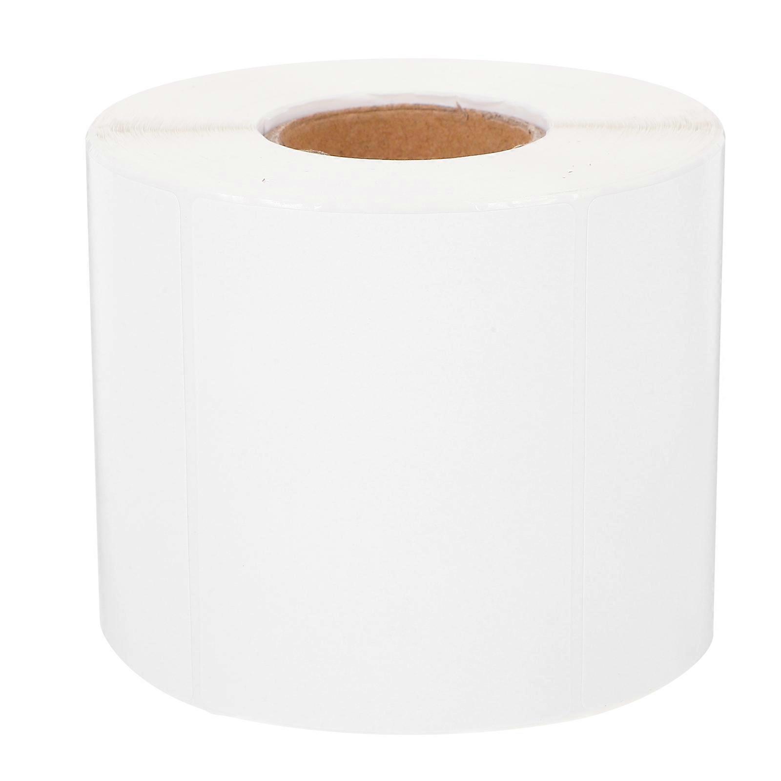 Printable Adhesive Sticker Labels Roll Blank Sticker Paper for Printers, Home, Office & School Projects, Multi Purpose Use
