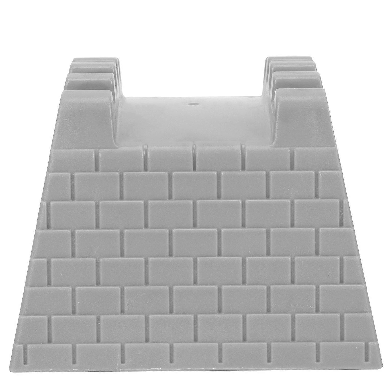 Grey Plastic Train Tunnel for Kids to Build Realistic Model Railway Scenery 7.5 Inches