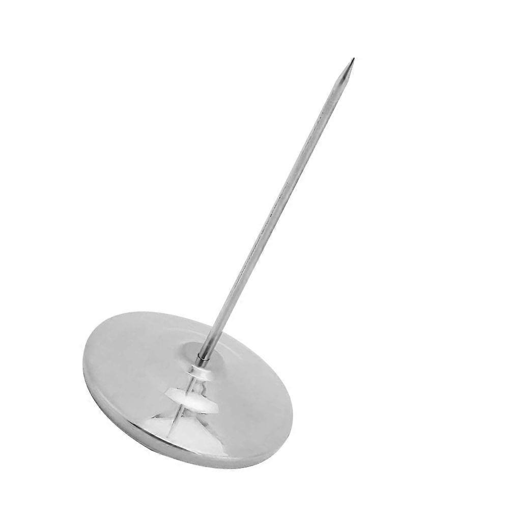 1pc Stainless Steel Menu Fork Invoice Receipts Spike for Bar Restaurant Cafe