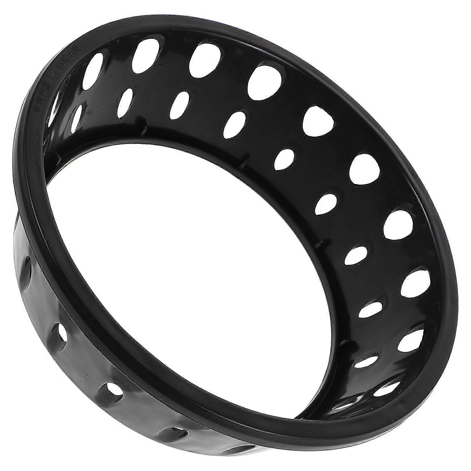 Black Square Base Fruit Display Rack For Grocery Store Organized Usage 3Pcs