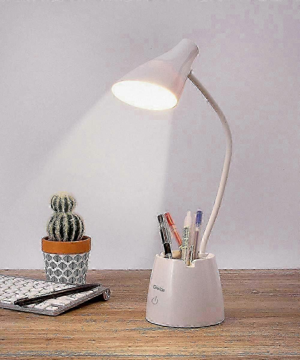 2025 Adjustable Desk Light for Eye Care, LED Work Lamp with 3 Brightness Options