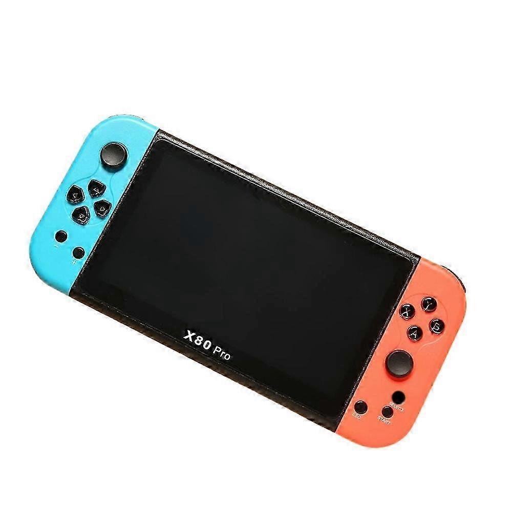 X80 Pro Handheld-Spielkonsole PSP Intelligente Retro-Arcade-Spielkonsole Video Music Player Tragbare Spielkonsole mit 7-Zoll-Display 2025