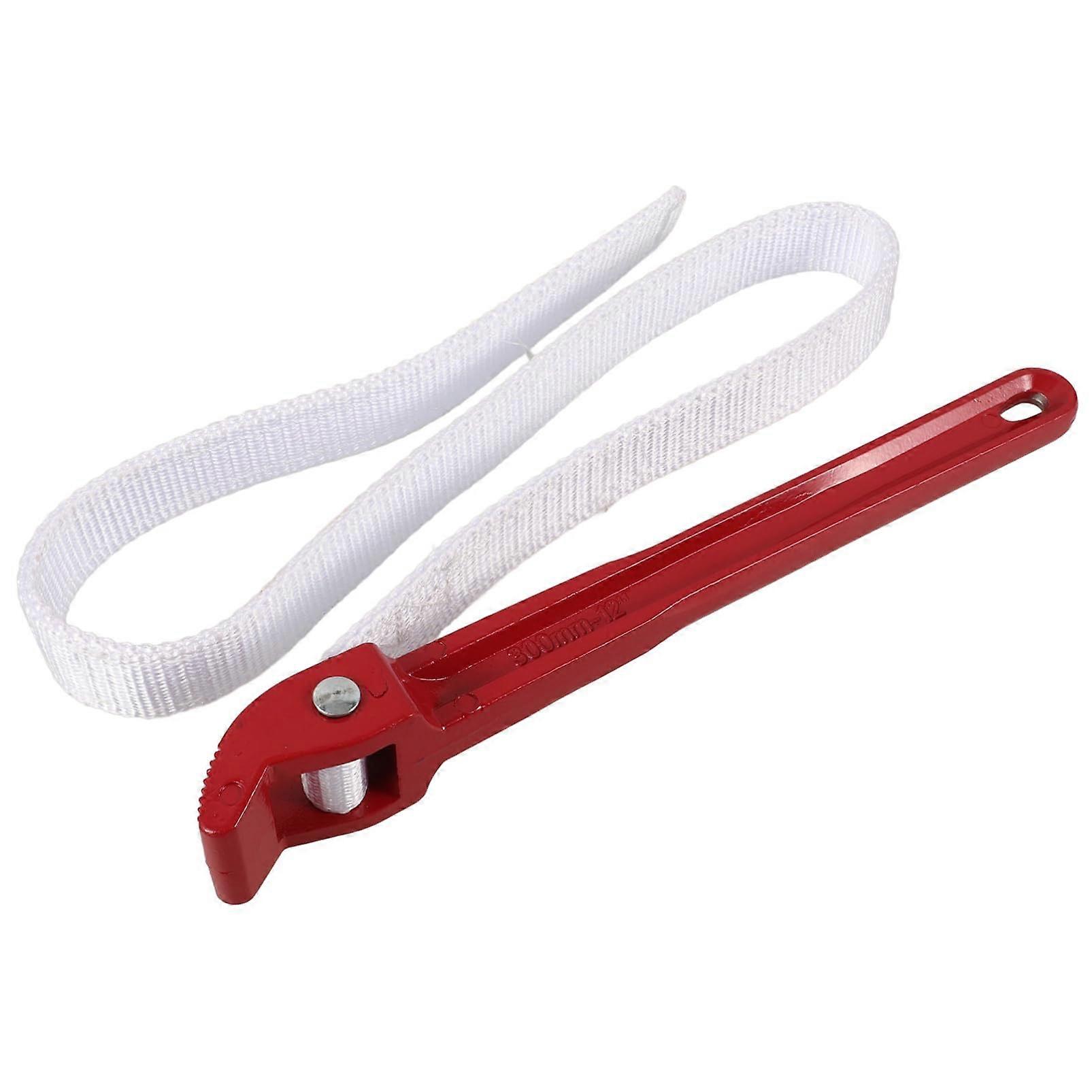 Belt Strap Wrench Canvas Oil Filter Band Wrench for Plumbing, Automotive, Home Use, Durable Material, Adjustable Size