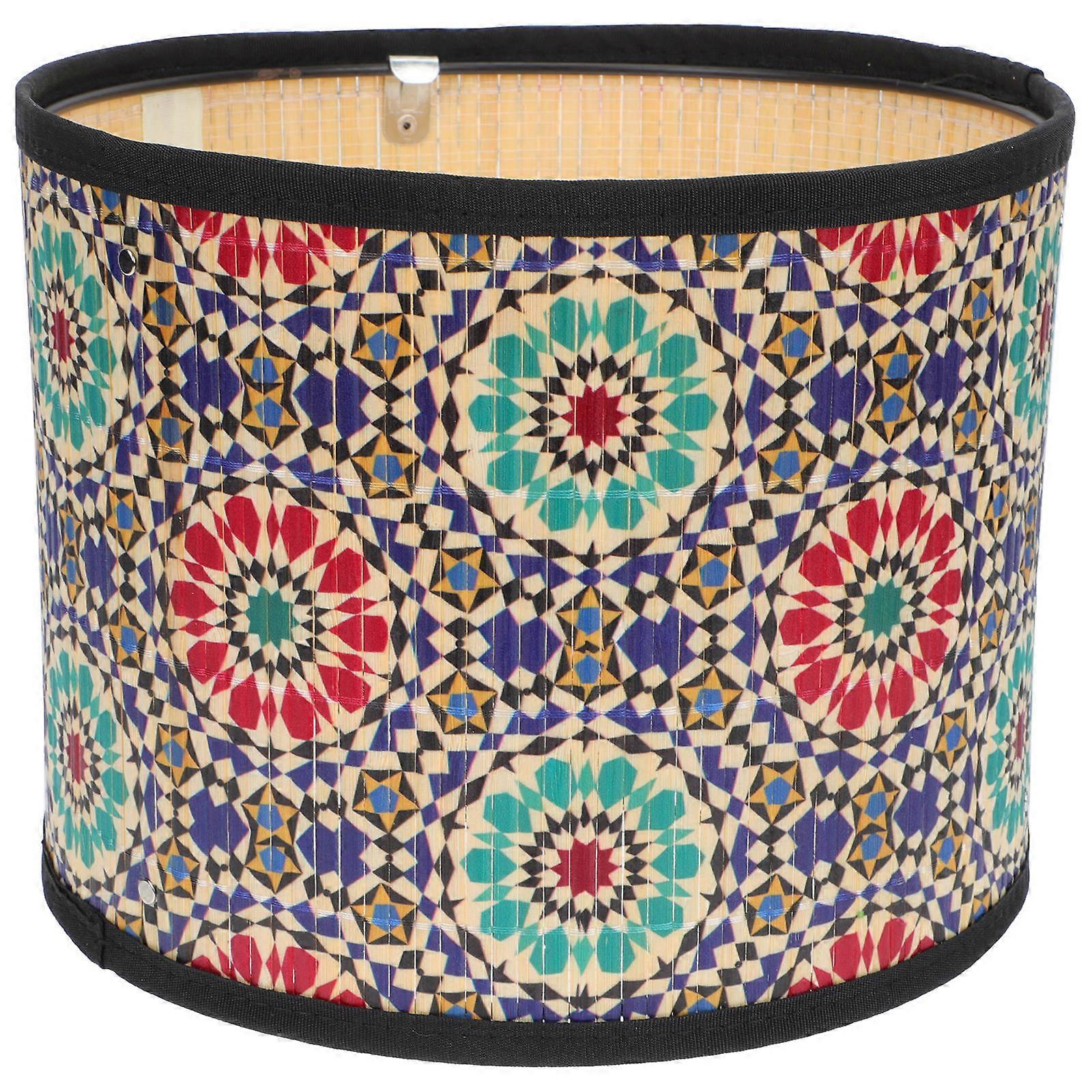 Retro Lampshade 1Set For Home Decoration Geometric Shape Multi Color With Decorative Lighting