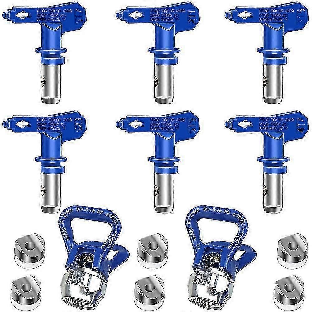 Airless-Farbdüsen-Set, reversible Sprühdüsen Airless-Farbspritzdüsendüsenspitzen Airless-Spritzmaschinenteile