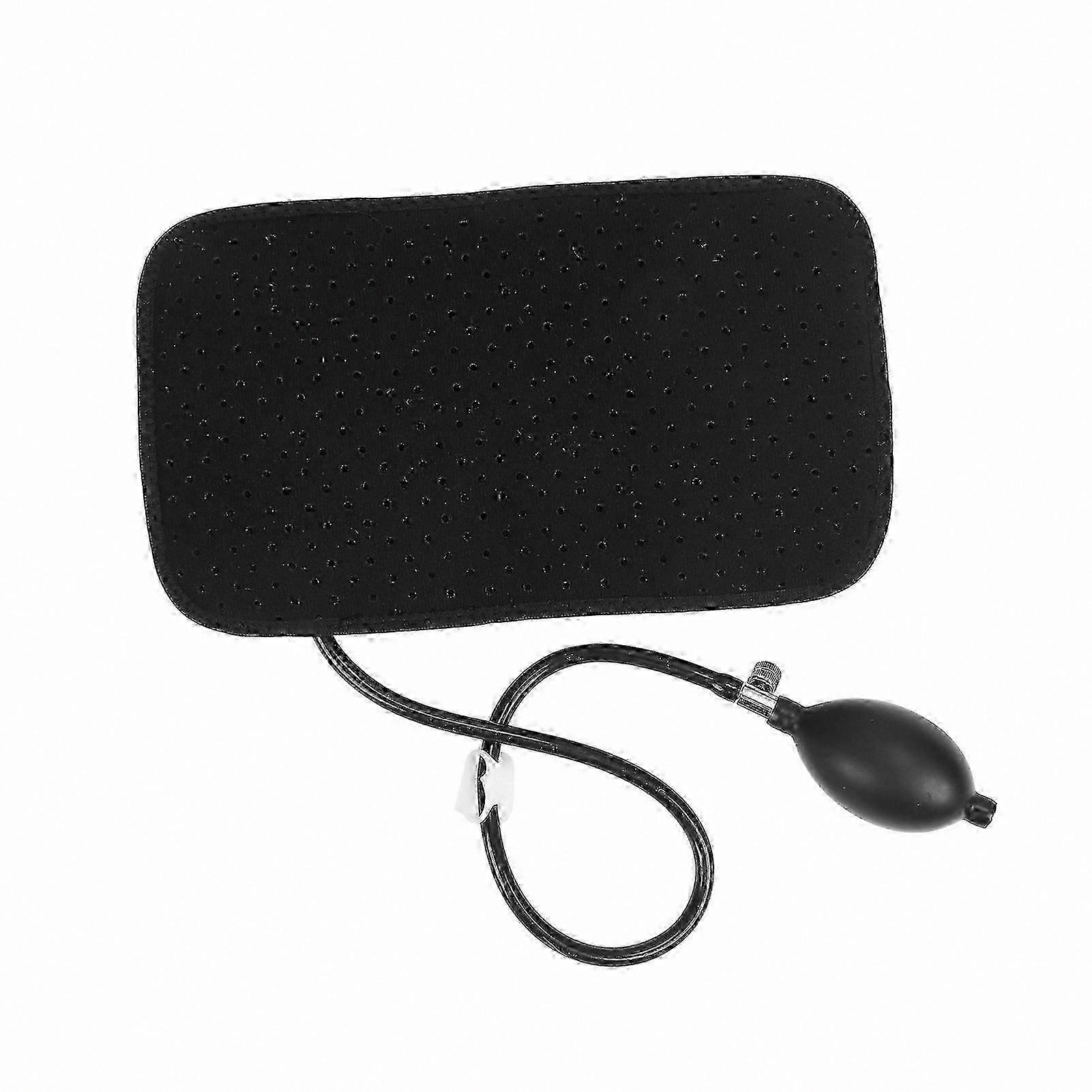 Adjustable Inflatable Lumbar Cushion for Back Support, Portable and Washable Design