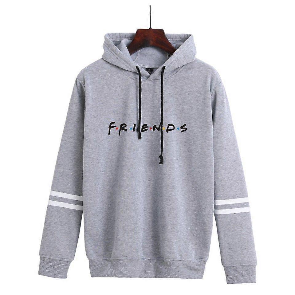 Friends Peripheral Trend Printed Fleece Kapuzenpullover Winter Pullover Herren
