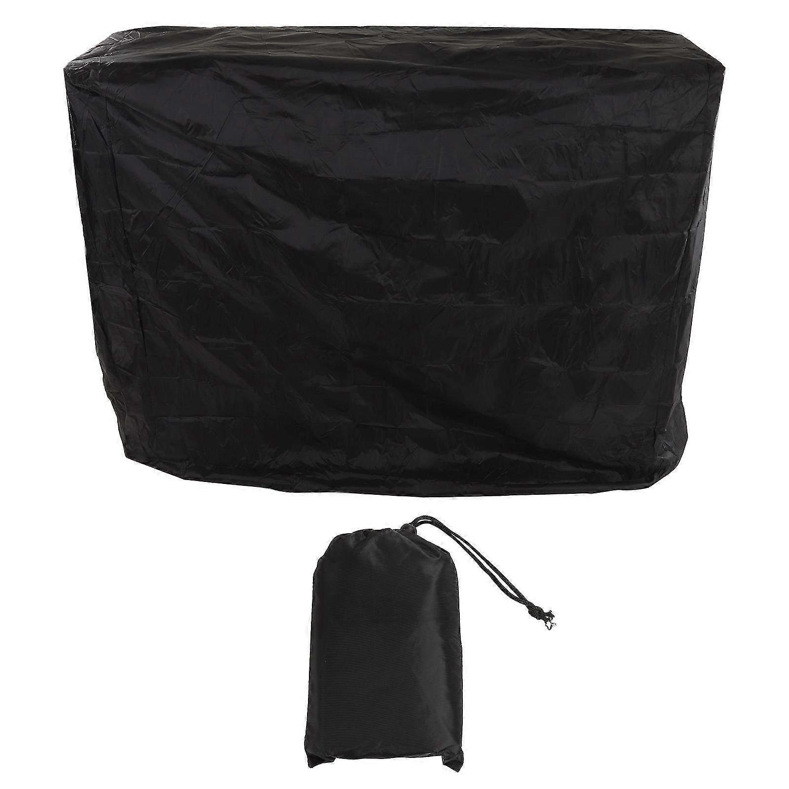 Waterproof Dust Cover for Ping Pong Table Tennis - Silver Coating with Drawstring Style for Outdoor Courtyard Protection