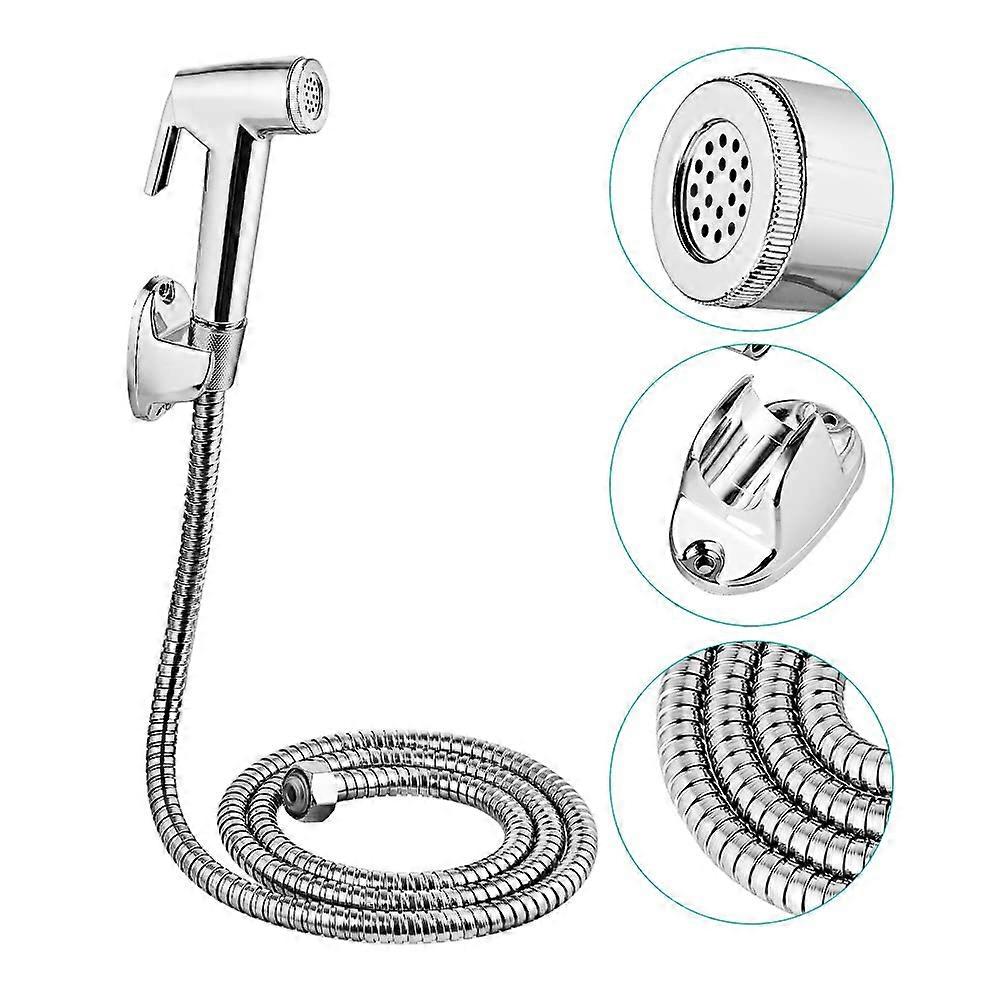 RV Shower Head 1/2 Inch Thread, High-Pressure Trigger Nozzle, Hand Bidet Faucet Set For Bathroom And RV, Boat