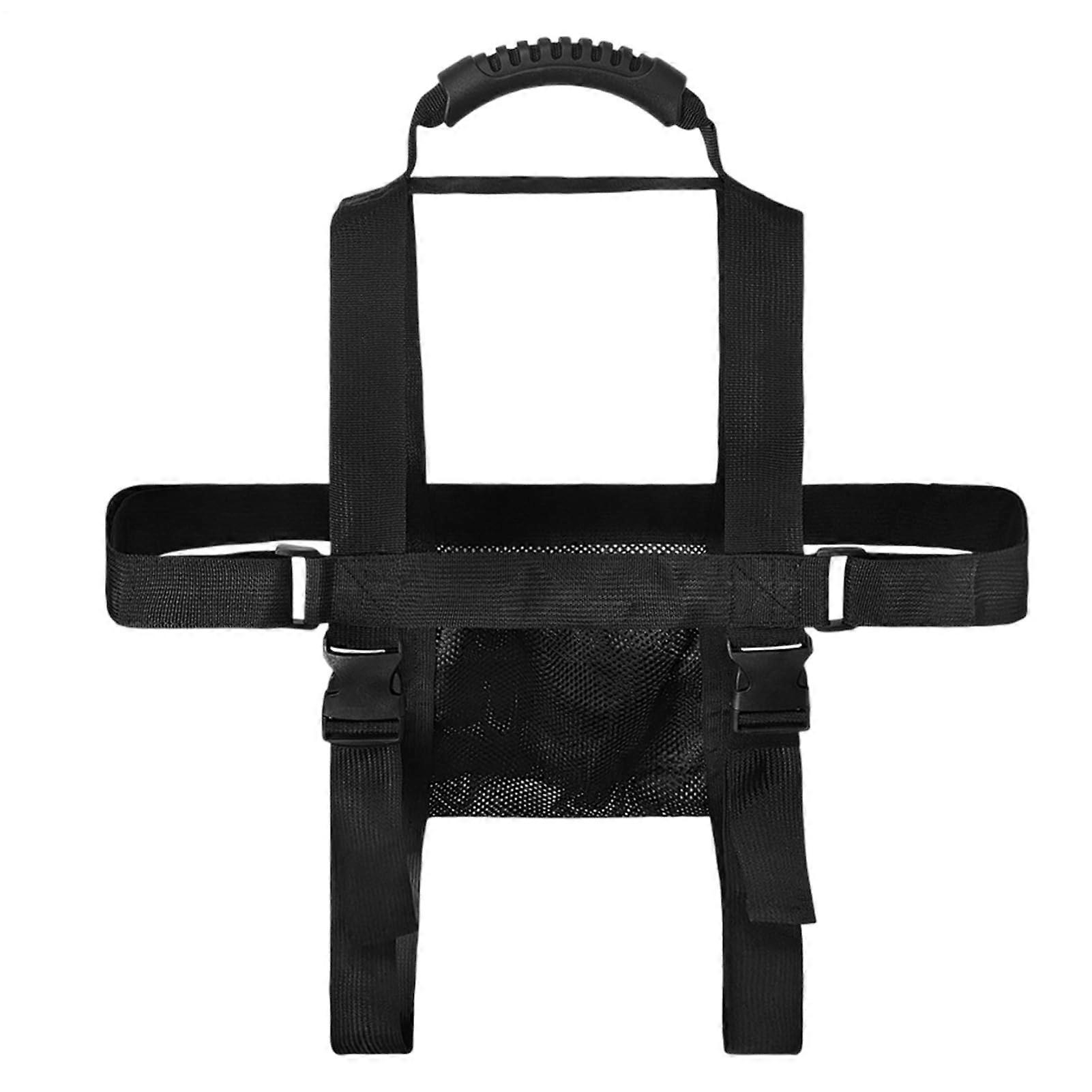 Desktop Computer Tower Carrier Harness  Adjustable Travel Holder with Handle